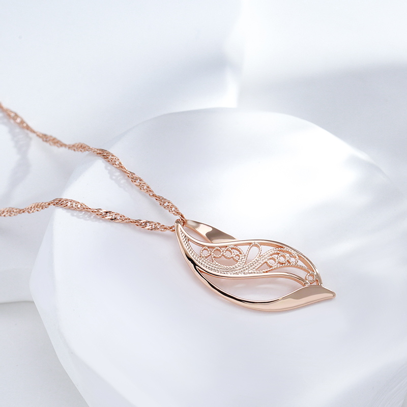 pozlateno kolie Bohemian Gold (tsvyat rozovo zlato)_4