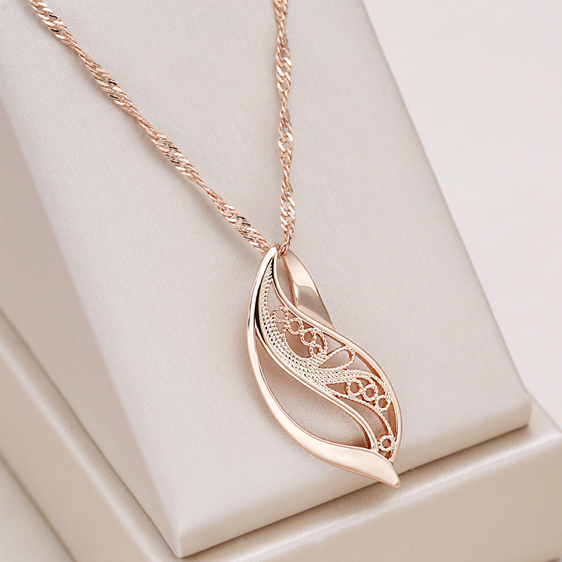 pozlateno kolie Bohemian Gold (tsvyat rozovo zlato)_5